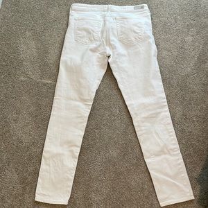 White jeans by Adriana Goldschmied